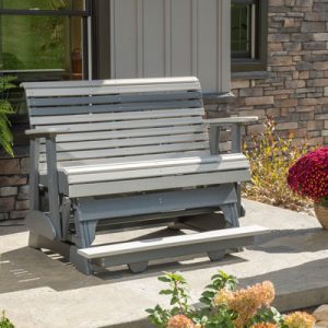 4' plain balcony glider