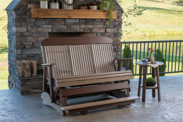 5' classic balcony glider